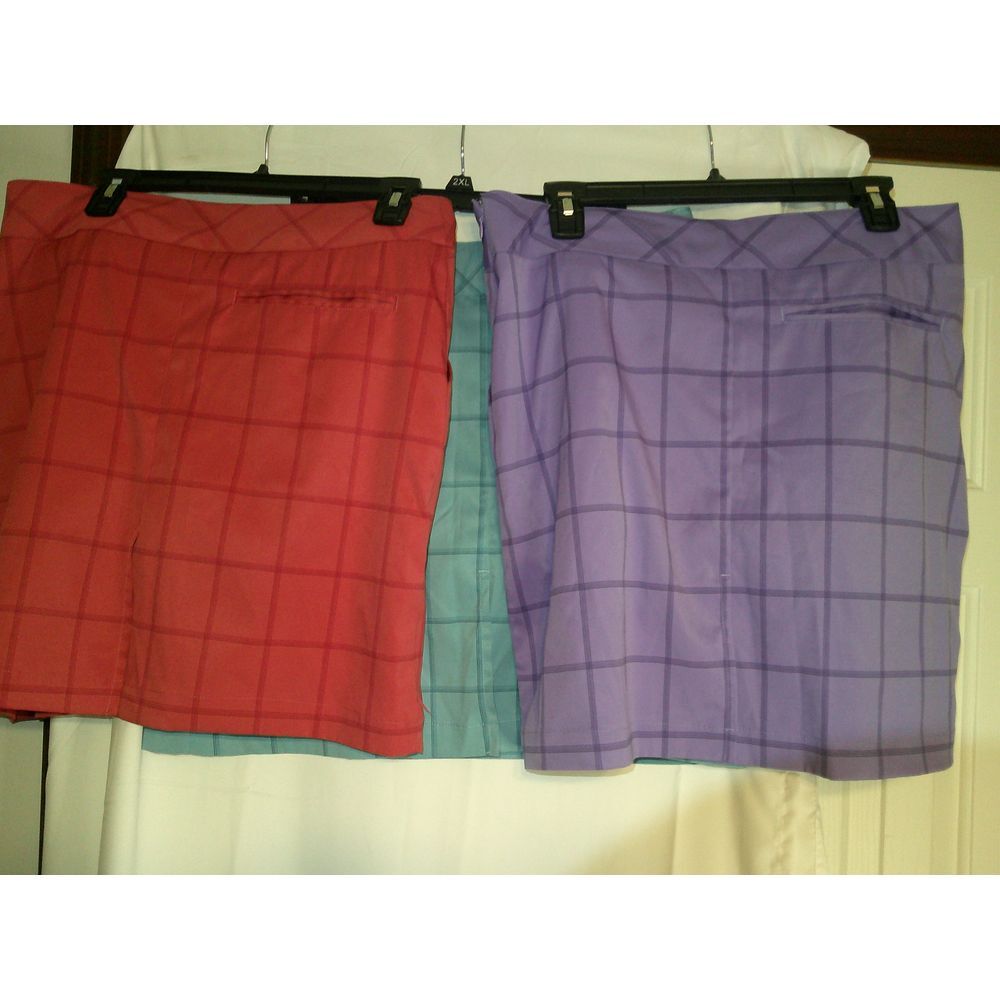 Lot of 3 Antigua Desert Dry Women's Golf Tennis Pickleball Skorts Size 8 - Picture 2 of 4